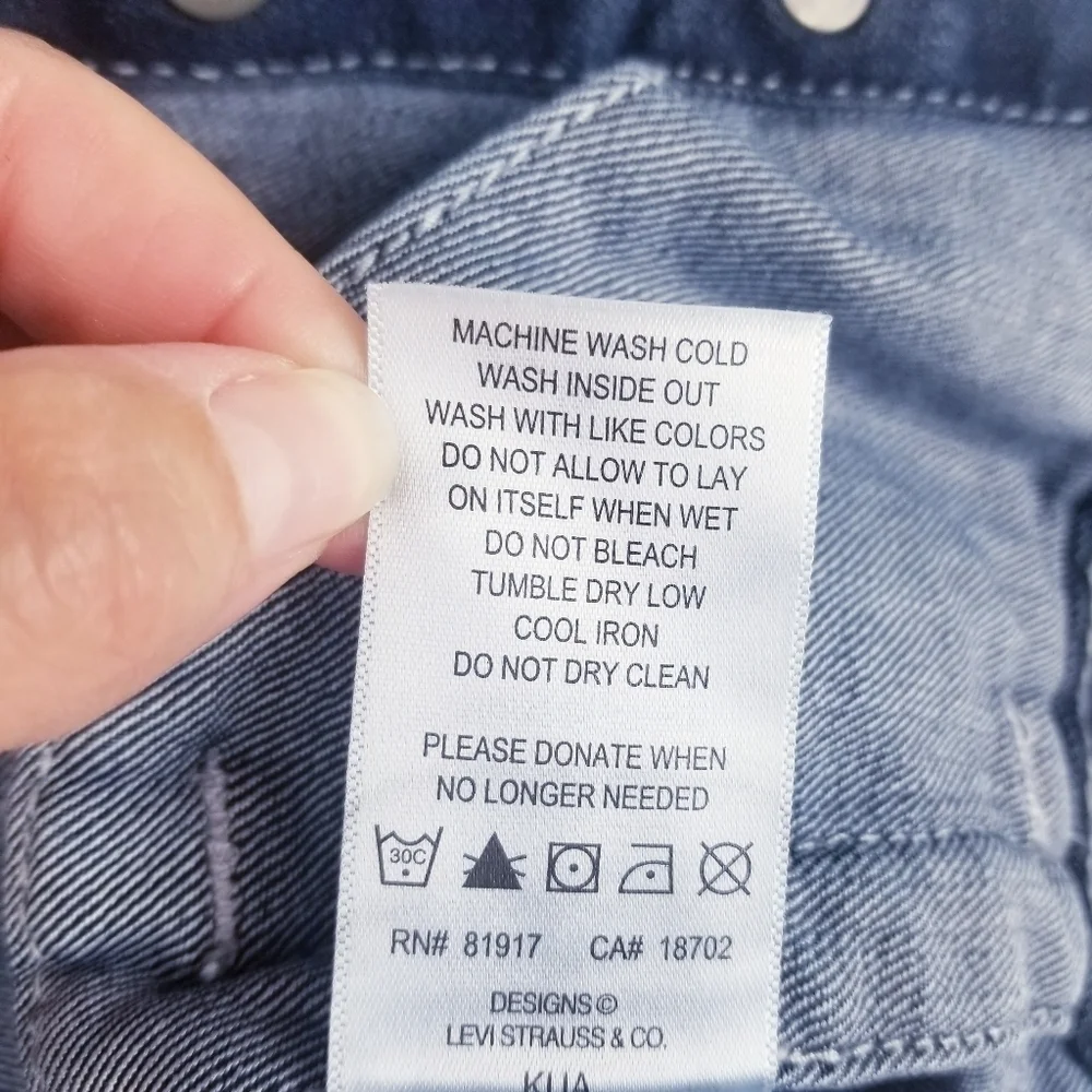 Levi's Girl's Embroidered Jean Jacket 4T